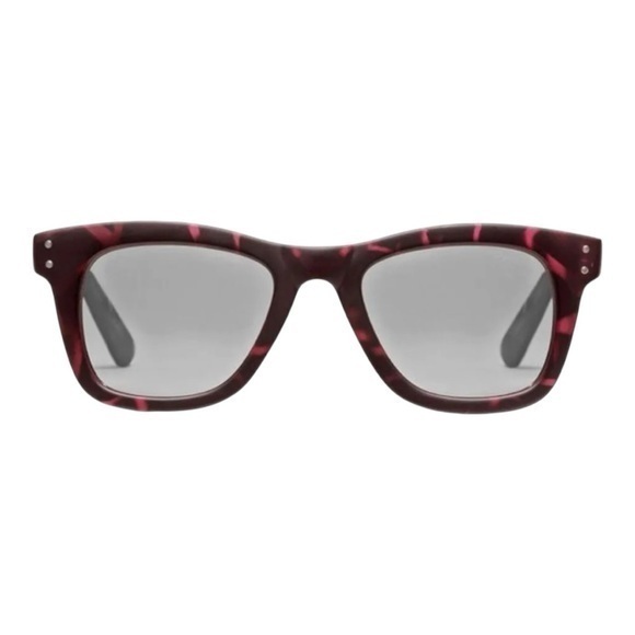 Komono Accessories - NEW KOMONO Allen Beetroot Tortoise Sunglasses wayfarer red black